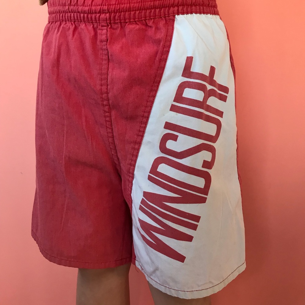 Windsurf Vintage 80s Kids swim trunks